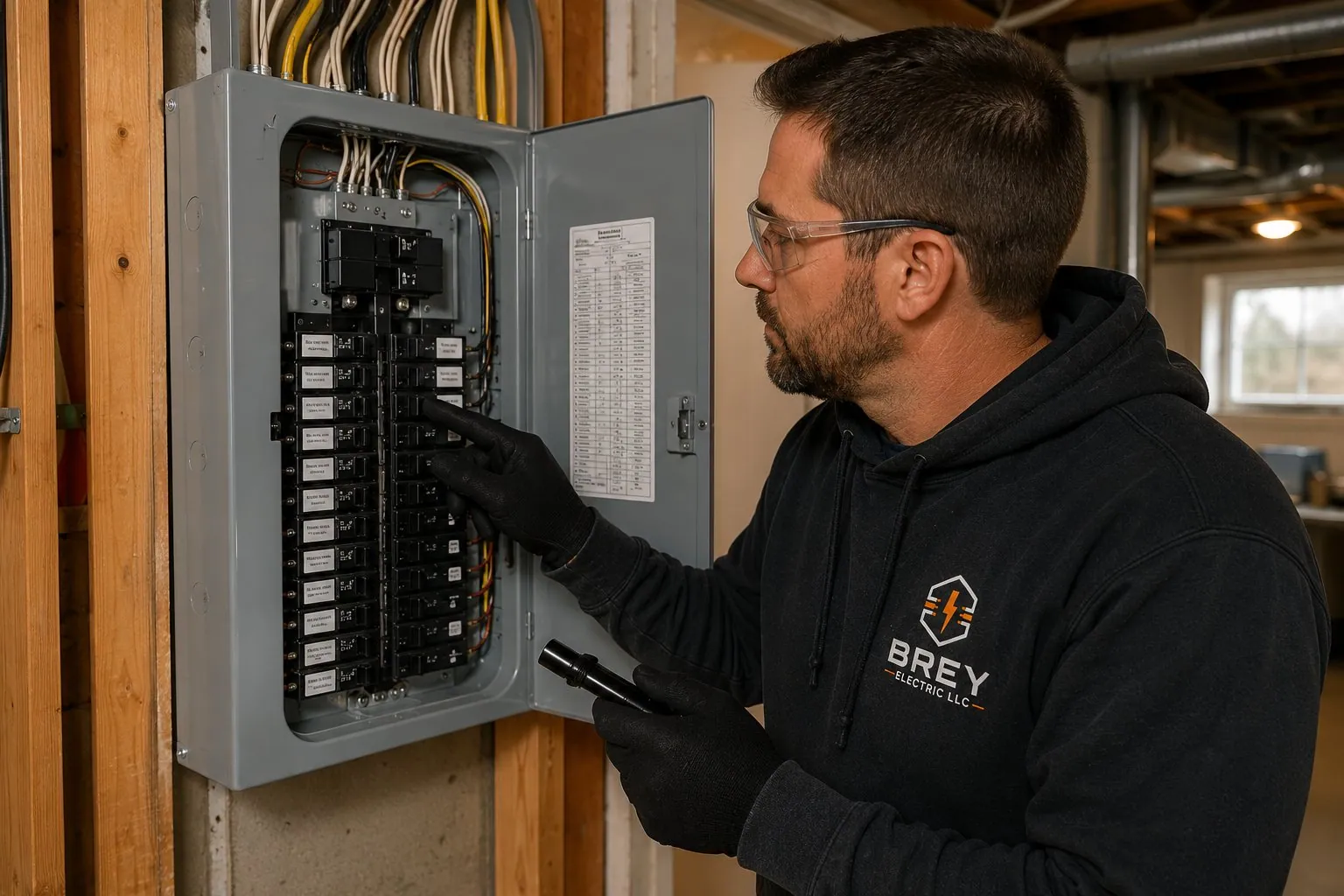 residential electrical panel inspection neenah